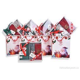 Фотография Полотенце  89291 (12140) набір подарунковий (3 шт салфетка кухня 25x50см) mix (4 шт. р.сетка One size) "Obuvok" недорого оптом от прямого поставщика