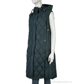 Жилетка жіноча Весна/осінь 615 (12125) green (5 шт. р.сіткаXL-5XL) "Obuvok" недорого оптом від прямого постачальника