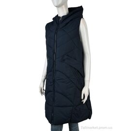 Жилетка жіноча Весна/осінь 2301 (12123) navy (5 шт. р.сіткаM-2XL) "Obuvok" недорого оптом від прямого постачальника