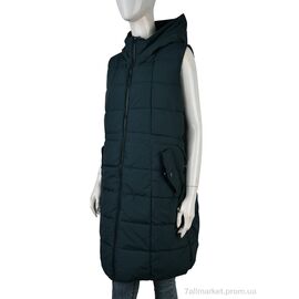 Жилетка жіноча Весна/осінь 2302 (12124) green (5 шт. р.сіткаM-2XL) "Obuvok" недорого оптом від прямого постачальника