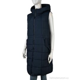 Жилетка жіноча Весна/осінь 2302 (12124) navy (5 шт. р.сіткаM-2XL) "Obuvok" недорого оптом від прямого постачальника