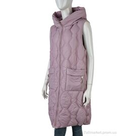 Жилетка жіноча Весна/осінь 965 (12116) pink (5 шт. р.сіткаXL-5XL) "Obuvok" недорого оптом від прямого постачальника
