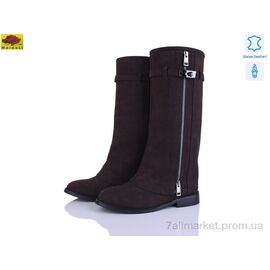 Чоботи жіночі зручні Весна/осінь 558-6 (6 пар р.36-40) "Mei De Li" недорого оптом від прямого постачальника