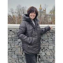 Куртка жіноча зимова 976 black р.52-58 "LIArt" недорого оптом від прямого постачальника