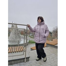 Куртка жіноча зимова 976 pink р.52-58 "LIArt" недорого оптом від прямого постачальника