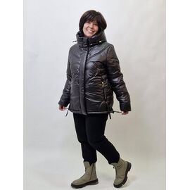 Куртка жіноча зимова 974 black р.44-50 "LIArt" недорого оптом від прямого постачальника