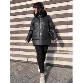 Куртка жіноча зимова 912 black р.50-56 "LIArt" недорого оптом від прямого постачальника