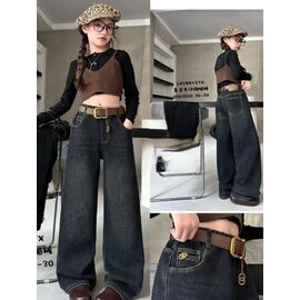 Фотография Джинсы детские утеплённые на девочку 263010 grey р.26-30 "Major" недорого оптом от прямого поставщика