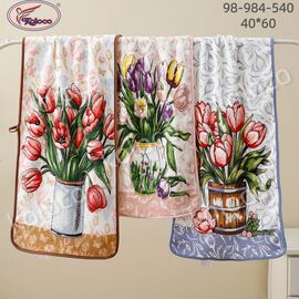 Фотография Полотенце 98-984-540 р.40*60 "Koloco" недорого оптом от прямого поставщика