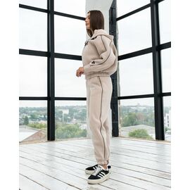 Фотография Костюм спортивный женский ТЗ06 beige р.XS-S "AZNA" недорого оптом от прямого поставщика