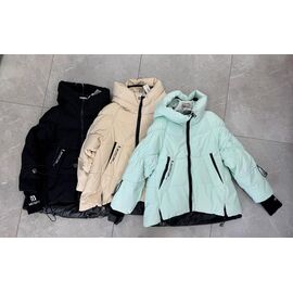 Куртка жіноча зимова 0461 l.blue р.42-50 "DKNSEL" недорого оптом від прямого постачальника