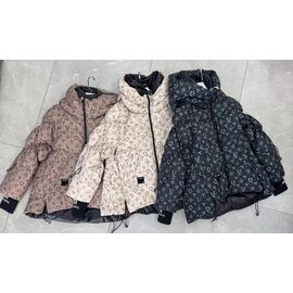 Куртка жіноча зимова 046C brown р.42-50 "DKNSEL" недорого оптом від прямого постачальника