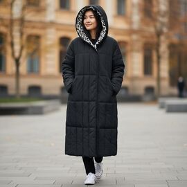 Куртка жіноча зимова 24589 black р.42-50 "DKNSEL" недорого оптом від прямого постачальника