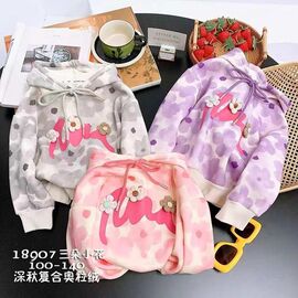 Батник дитячий теплий на дівчинку 18907 purple р.100-140 "Marimaks" недорого оптом від прямого постачальника