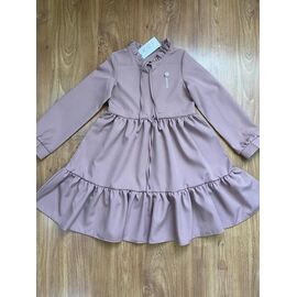 Плаття дитяче на дівчинку 190 powder р.128-152 "Marimaks" недорого оптом від прямого постачальника