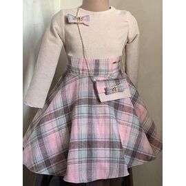 Плаття дитяче на дівчинку M249 pink р.104-116 "Marimaks" недорого оптом від прямого постачальника