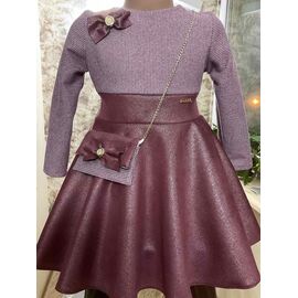 Плаття дитяче на дівчинку M253 pink р.104-116 "Marimaks" недорого оптом від прямого постачальника