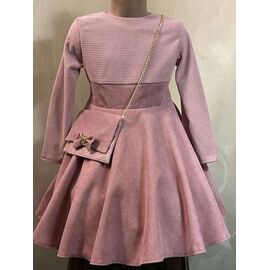 Плаття дитяче на дівчинку M255 powder р.122-134 "Marimaks" недорого оптом від прямого постачальника