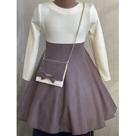 Фотография Платье детское на девочку M259 nude р.122-134 "Marimaks" недорого оптом от прямого поставщика