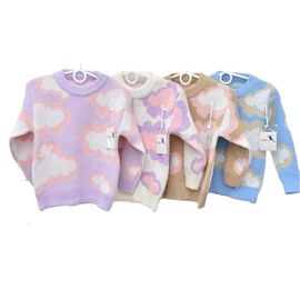 Светер Дитячий на дівчинку Y393 purple р.110-150 "Marimaks" недорого оптом від прямого постачальника