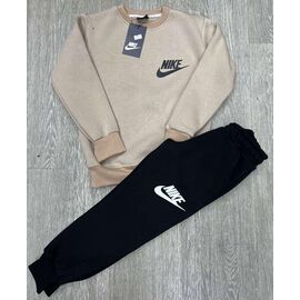 Костюм дитячий спортивний теплий на хлопчика 1005 beige р.4-8 "MMZ" недорого оптом від прямого постачальника