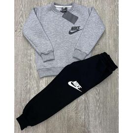 Костюм дитячий спортивний теплий на хлопчика 1005 l.grey р.4-8 "MMZ" недорого оптом від прямого постачальника