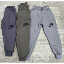 Фотография Штаны детские спортивные зимние на мальчика 1001-1 grey р.5-8 "MMZ" недорого оптом от прямого поставщика