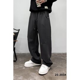 Штани чоловічі утеплені 25-203 d.grey р.M-3XL "2BRO" недорого оптом від прямого постачальника