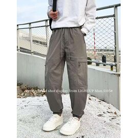 Штани чоловічі утеплені 5105 beige р.M-3XL "2BRO" недорого оптом від прямого постачальника