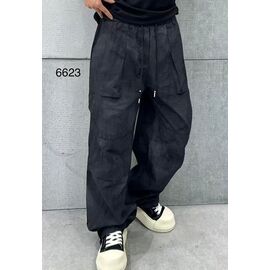 Штани чоловічі утеплені 6623 grey р.M-3XL "2BRO" недорого оптом від прямого постачальника