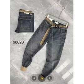 Джинси чоловічі 98020 grey р.29-38 "2BRO" недорого оптом від прямого постачальника