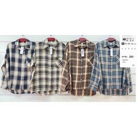 Сорочка тепла жіноча 2505 beige р.2XL-6XL "BASE" недорого оптом від прямого постачальника