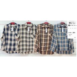 Сорочка тепла жіноча 2505 l.blue р.2XL-6XL "BASE" недорого оптом від прямого постачальника