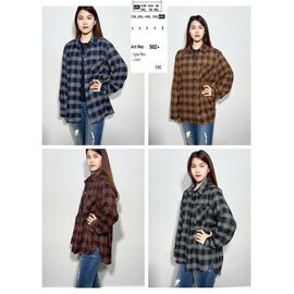 Сорочка тепла жіноча 502+ wine р.2XL-6XL "BASE" недорого оптом від прямого постачальника