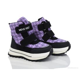 Дутики дитячі утеплені Зима 11275D (8 пар р.27-32) "Ok Shoes" недорого оптом від прямого постачальника