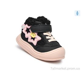 Черевики дитячі зручні Зима 51139B (8 пар р.19-24) "Ok Shoes" недорого оптом від прямого постачальника