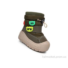 Дутики дитячі утеплені Зима 51159F (8 пар р.23-28) "Ok Shoes" недорого оптом від прямого постачальника