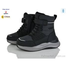 Черевики дитячі зручні Зима MA12 grey Walker (8 пар р.32-37) "Clibee-Doremi" недорого оптом від прямого постачальника