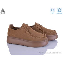 Фотография Туфли женские стильные Весна/осень E2570-4 шкіра піна (8 пар р.36-41) "STILLI Group" недорого оптом от прямого поставщика