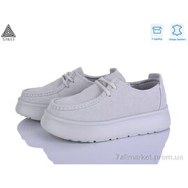 Фотография Туфли женские стильные Весна/осень E2570-5 шкіра піна (8 пар р.36-41) "STILLI Group" недорого оптом от прямого поставщика