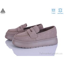 Фотография Туфли женские стильные Весна/осень E2590-3 шкіра піна (8 пар р.36-41) "STILLI Group" недорого оптом от прямого поставщика