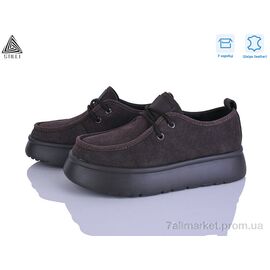 Фотография Туфли женские стильные Весна/осень E2520-3 шкіра піна (8 пар р.36-41) "STILLI Group" недорого оптом от прямого поставщика