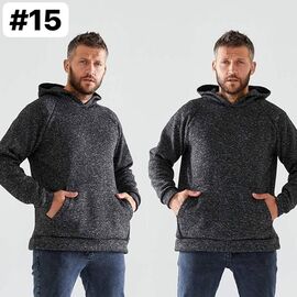 Фотография Худи мужской 15 d.grey р.48-58 "ZLATA" недорого оптом от прямого поставщика