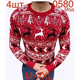 Фотография Свитер мужской ND435-0580 red р.M-2XL "EMRE" недорого оптом от прямого поставщика