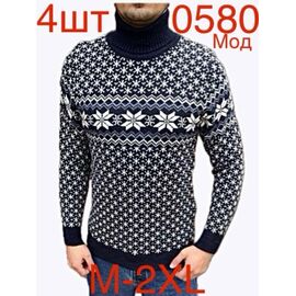 Фотография Свитер мужской ND438-0580 black р.M-2XL "EMRE" недорого оптом от прямого поставщика