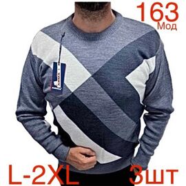 Фотография Свитер мужской ND446-163 grey р.L-2XL "EMRE" недорого оптом от прямого поставщика