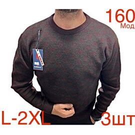 Фотография Свитер мужской ND468-160 brown р.L-2XL "EMRE" недорого оптом от прямого поставщика