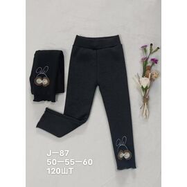 Лосини дитячі теплі на дівчинку J87 mix р.2-5 "WHITE" недорого оптом від прямого постачальника
