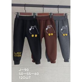 Штани дитячі спортивні зимові на хлопчика J90 mix р.2-5 "WHITE" недорого оптом від прямого постачальника