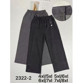 Фотография Штаны женские утеплённые 2322-2 mix р.4XL-8XL "Hoan" недорого оптом от прямого поставщика